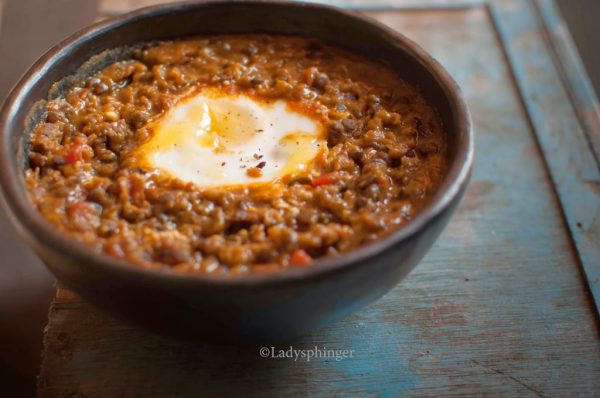 Lentil with Egg Recipe