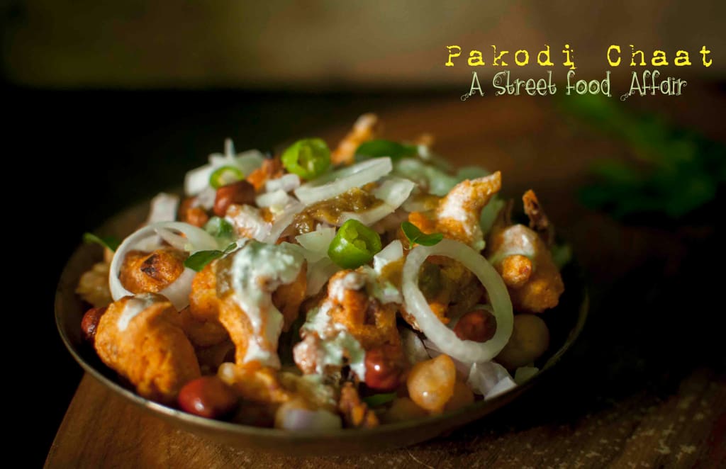 Pakodi Chaat Recipe | Crispy Fritters Chaat at Home