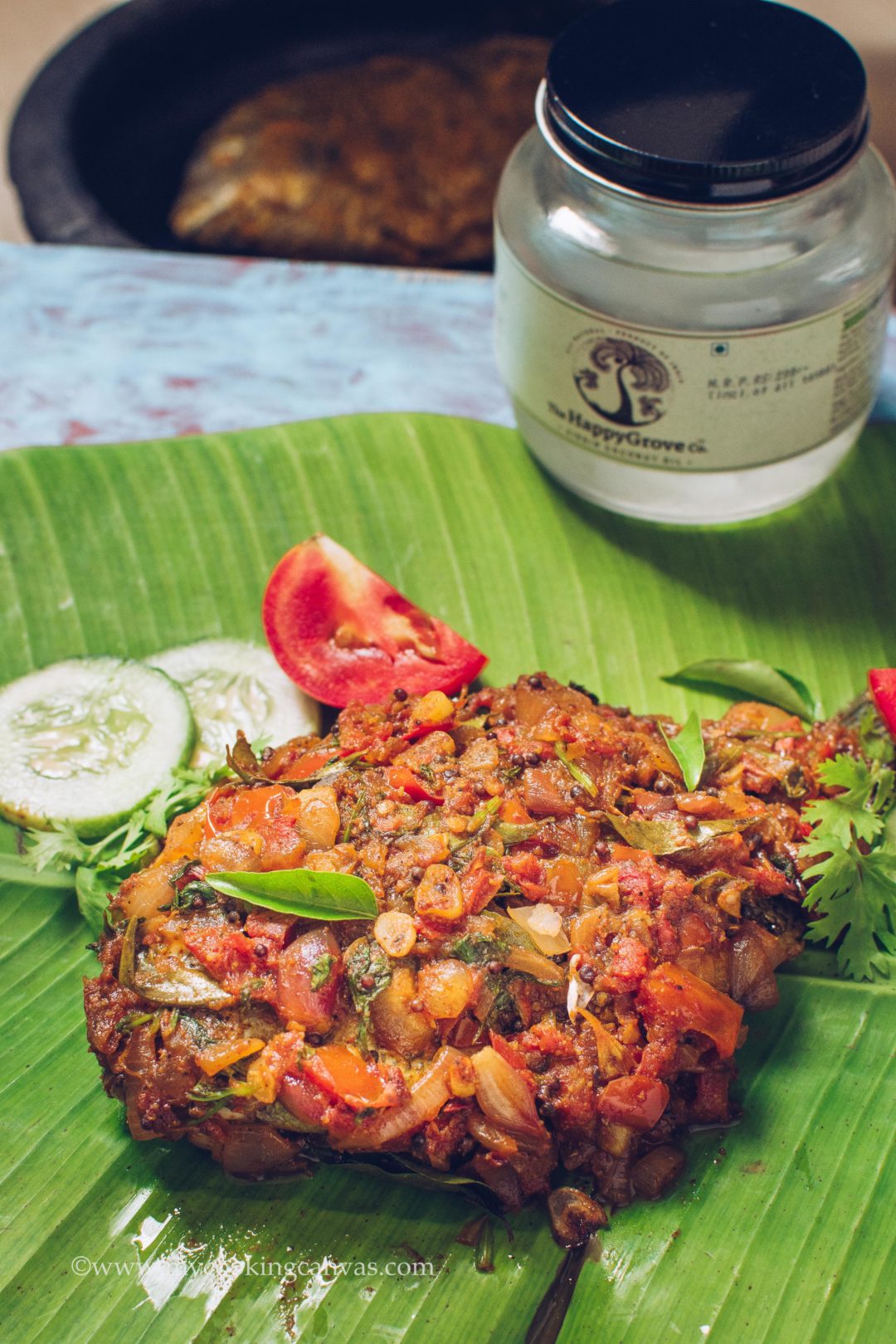 Fried Fish In Banana Leaf Karimeen Pollichathu Recipe