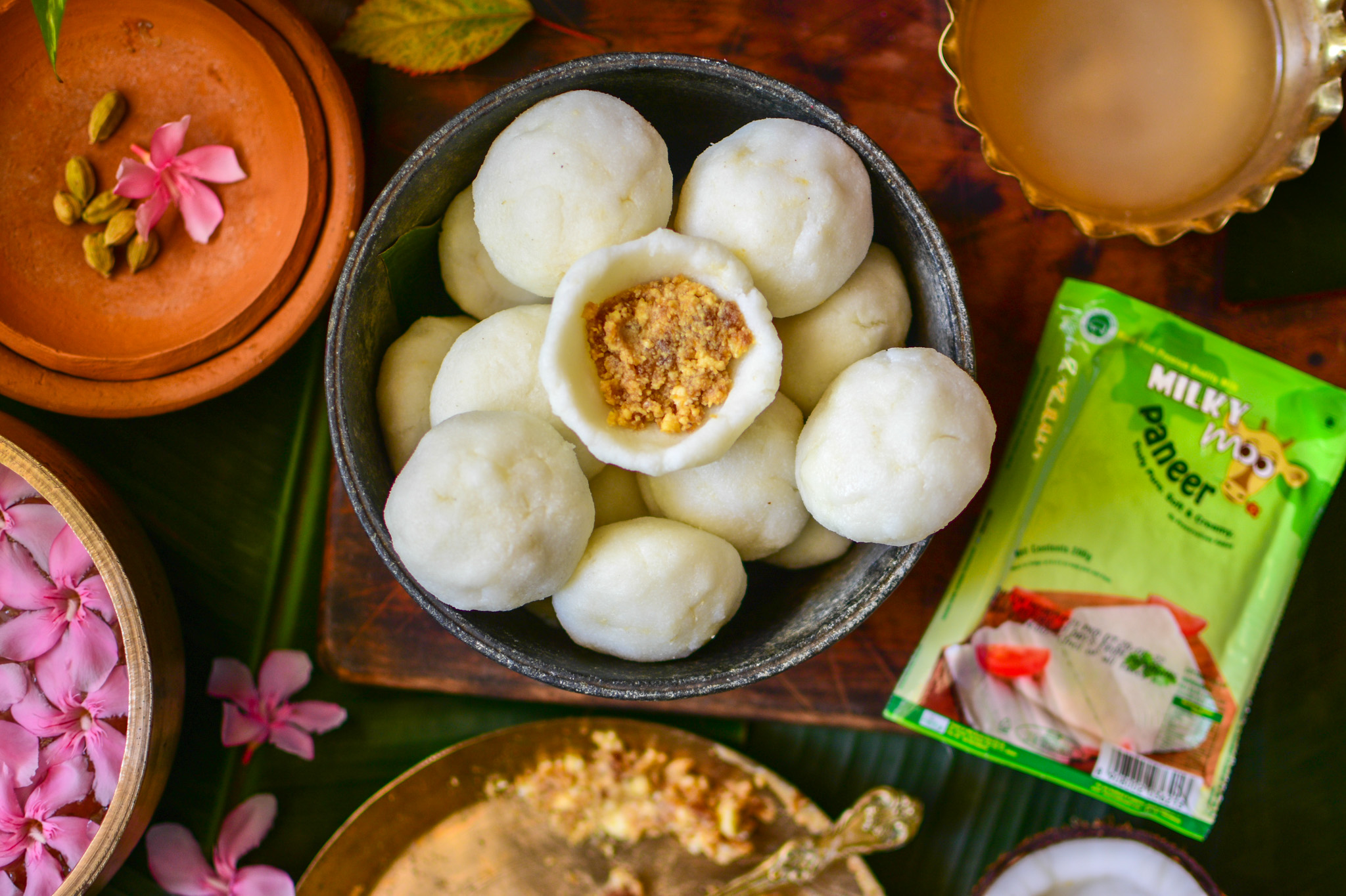 Stuffed Rice Dumpling Recipe | Odia Chhena Manda Pitha